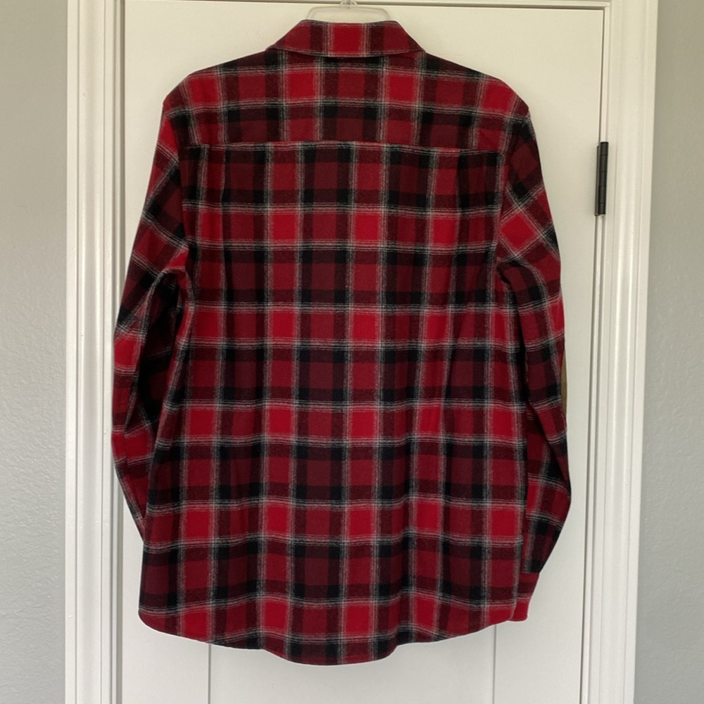 Pendleton Men's Plaid Elbow-Patch Trail Shirt - M… - image 7